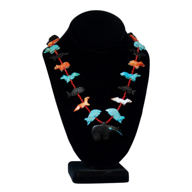 Kenny Yazzie Zuni Fetish Necklace – Image 2