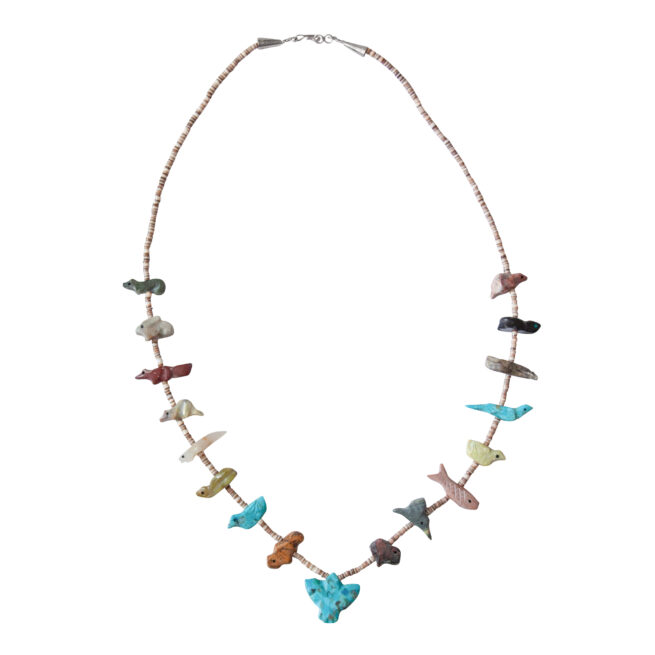 Matt Mitchell Multicolour Zuni Animal Necklace - Image 4