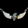 Mother-of-Pearl Eagle Necklace - Image 2