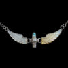 Mother-of-Pearl Eagle Necklace