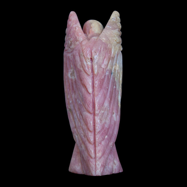 Pink Brown Angel Carving - Image 6