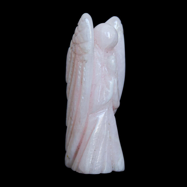 Pink Opal Angel Carving - Image 2