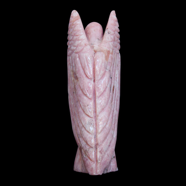 Statuette Ange Opale Péruvienne Rose – Image 6