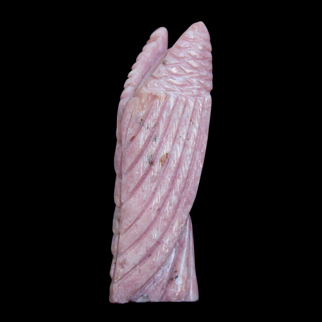 Statuette Ange Opale Péruvienne Rose – Image 4