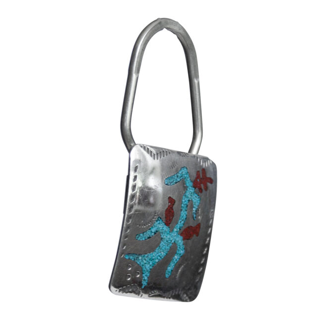 Ray Begay Navajo Corn Stalk Keyring – Image 2