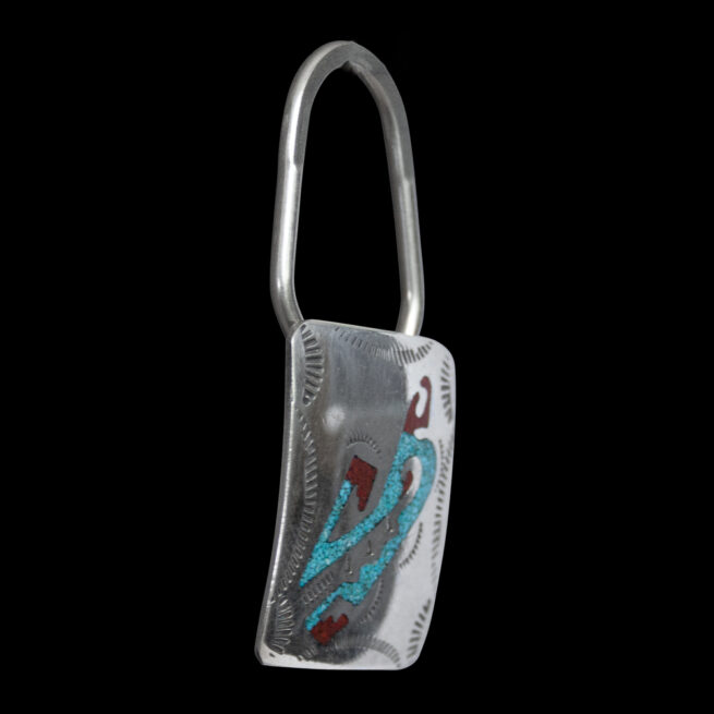 Ray Begay Navajo Eagle Keyring - Image 2