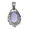 Sterling Silver Faceted Amethyst Pendant – Image 5