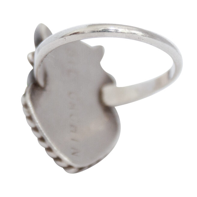 1920s Sybil Cachini Antelope Kachina Ring - Image 4