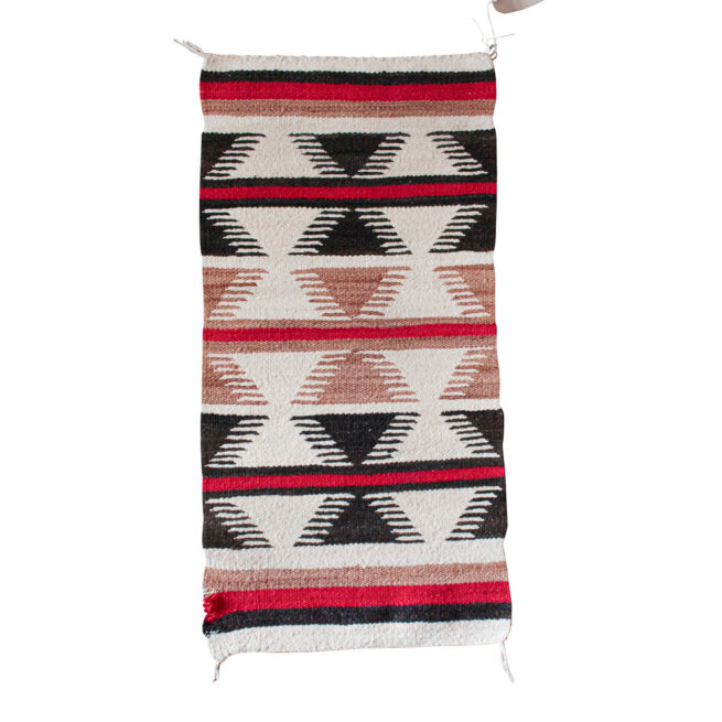 1960s Butterfly Design Navajo Weaving – Image 2