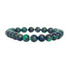 Azurite Malachite Beaded Power Bracelet