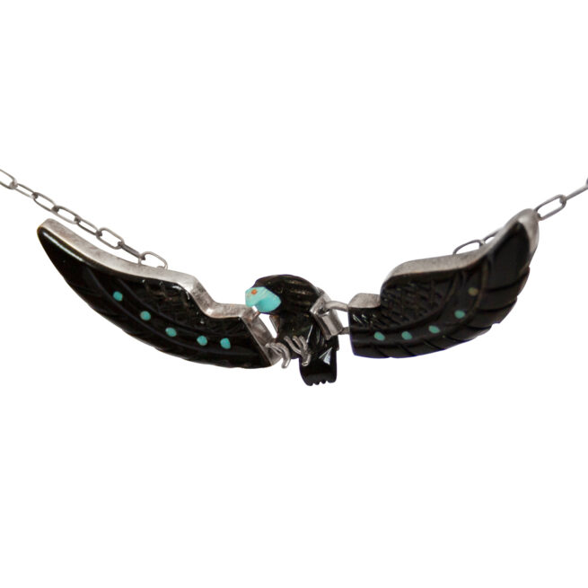 Ben Livingston Jet Eagle Necklace - Small – Image 3