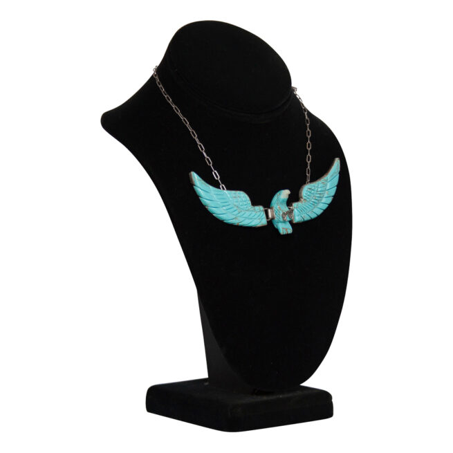 Ben Livingston Turquoise Eagle Necklace - Large - Image 2