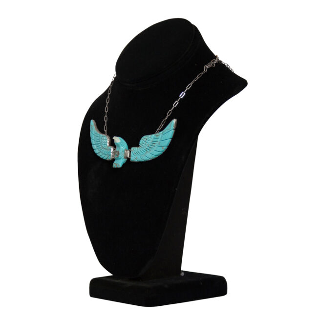 Ben Livingston Turquoise Eagle Necklace - Large - Image 3