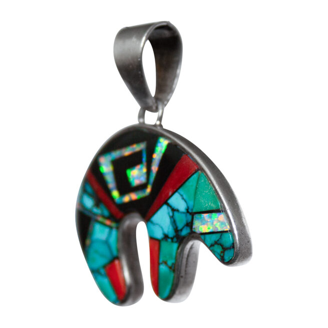 Pendentif Calvin Begay Ours Réversible – Image 3