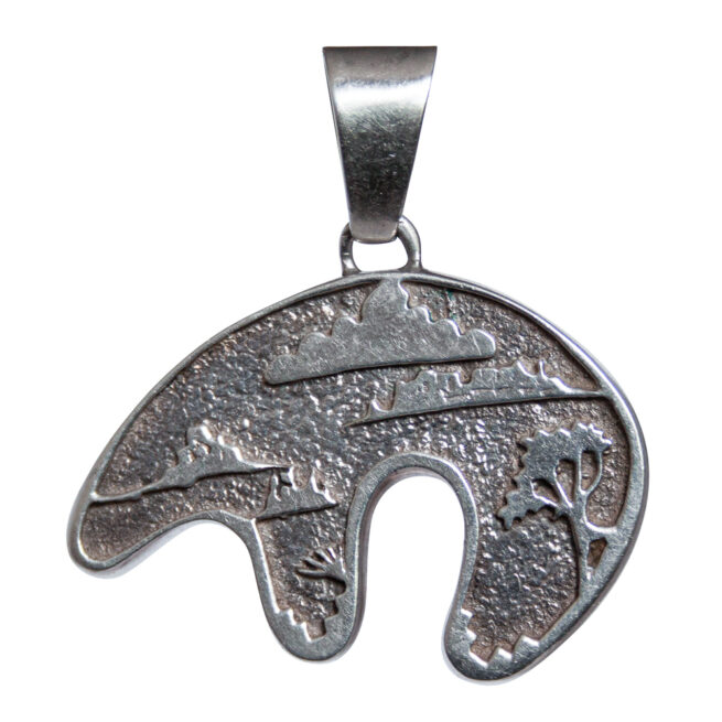 Pendentif Calvin Begay Ours Réversible – Image 4