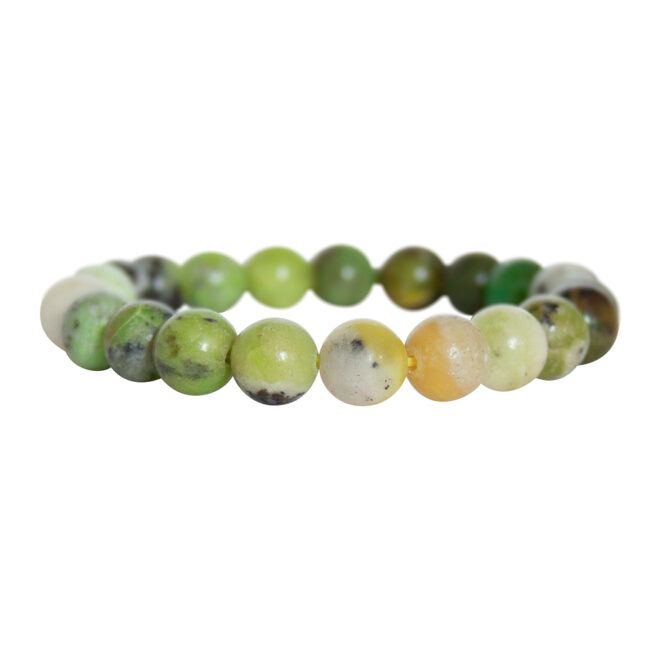 Chrysoprase Beaded Power Bracelet - Image 3