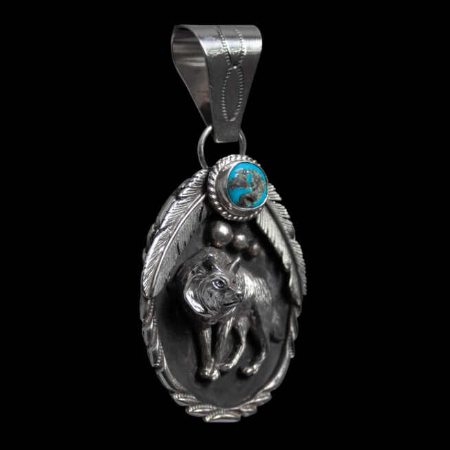 Darren Morgan Wolf Pendant – Image 2