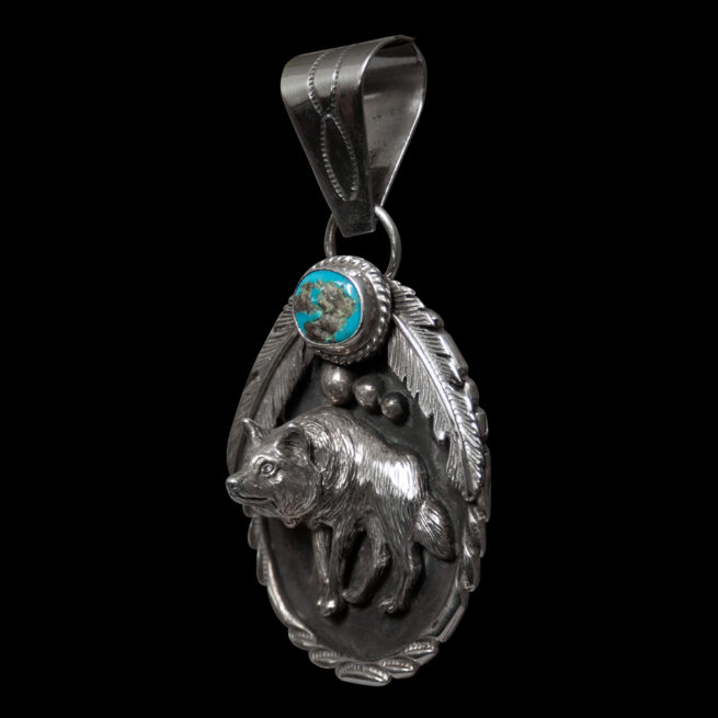 Darren Morgan Wolf Pendant – Image 3