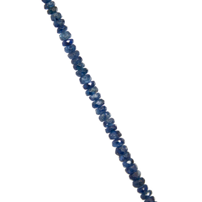 Collier Saphir Bleu Facetté – Image 2