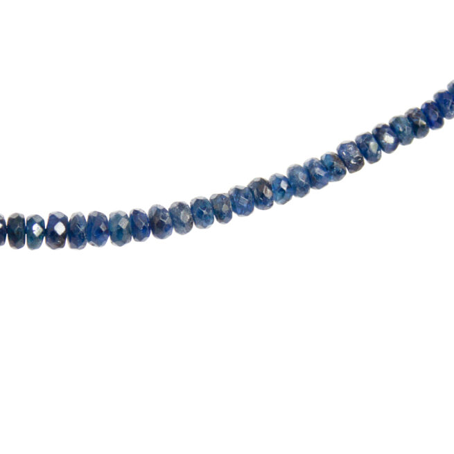 Collier Saphir Bleu Facetté – Image 3