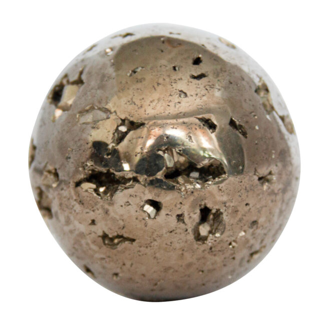 Golden Pyrite Crystal Ball - Image 2