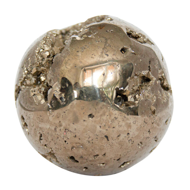 Golden Pyrite Crystal Ball - Image 5