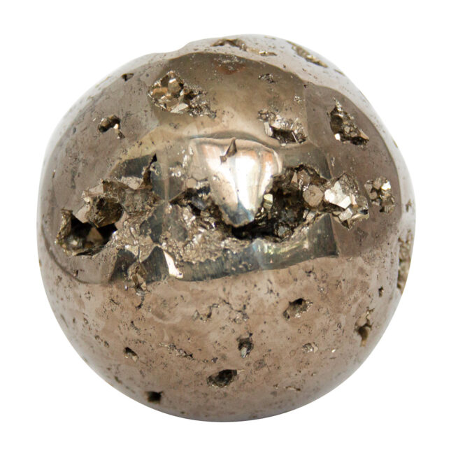 Golden Pyrite Crystal Ball - Image 4