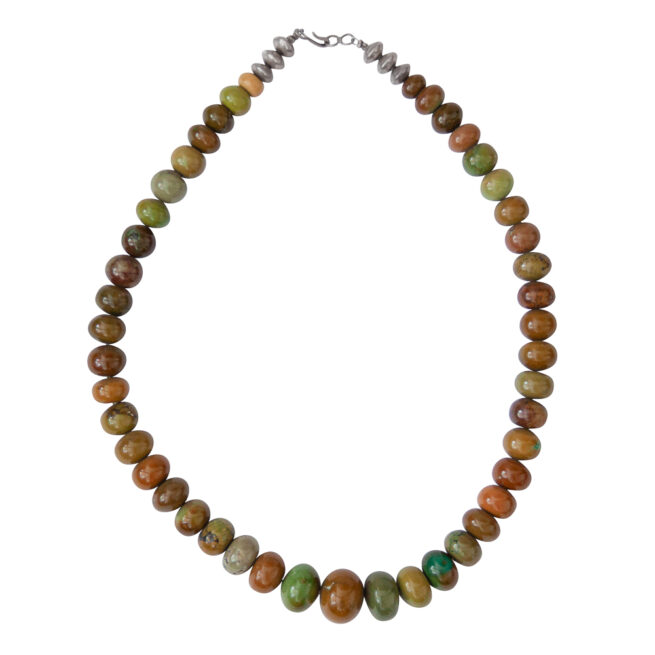 King Manassa Turquoise Navajo Necklace – Image 4