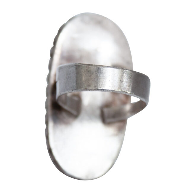 Old Classic Navajo Turquoise Ring - Image 4