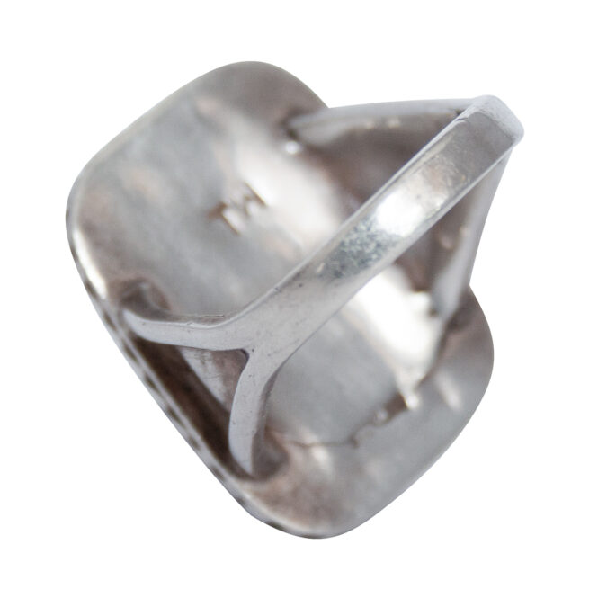 Rectangular Navajo Turquoise Ring - Image 5