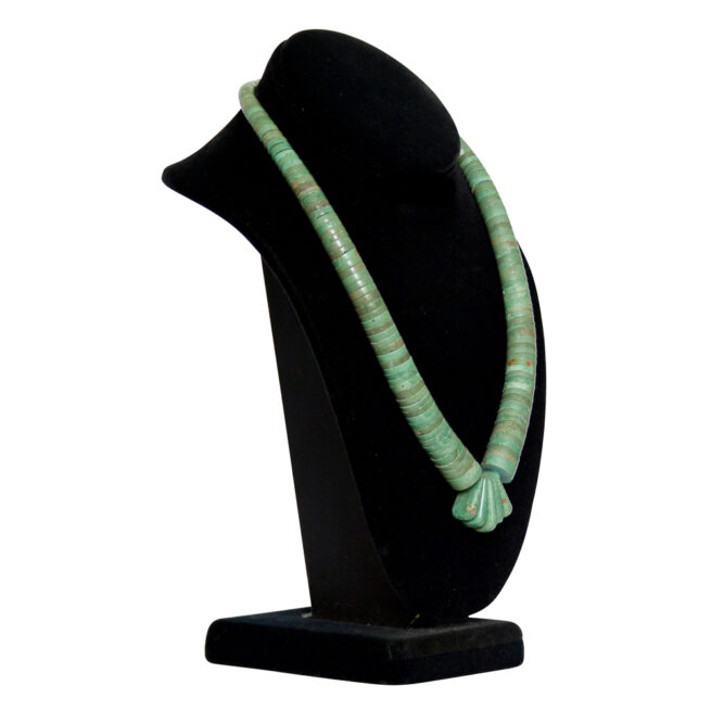 Santo Domingo Green Turquoise Necklace – Image 2