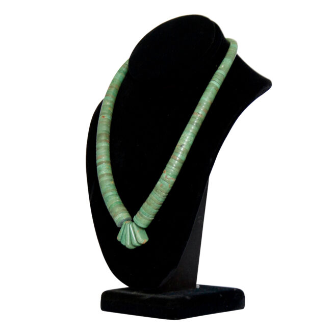 Santo Domingo Green Turquoise Necklace – Image 3