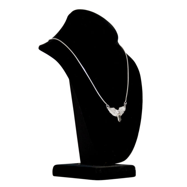 Collier Quartz Ailes Argent – Image 7