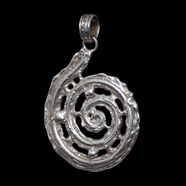 Sterling Silver Ammonite Necklace - Image 3