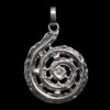 Sterling Silver Ammonite Pendant