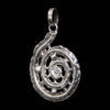 Sterling Silver Ammonite Pendant - Image 3