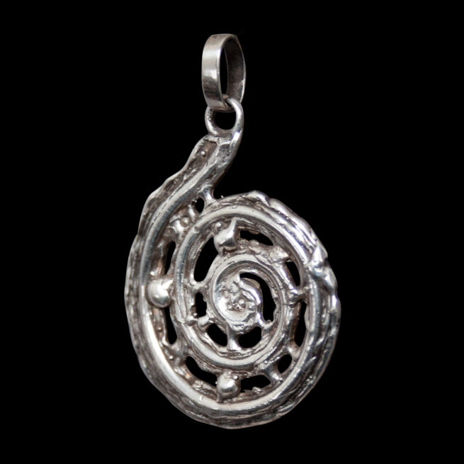 Pendentif Ammonite Argent Sterling – Image 3