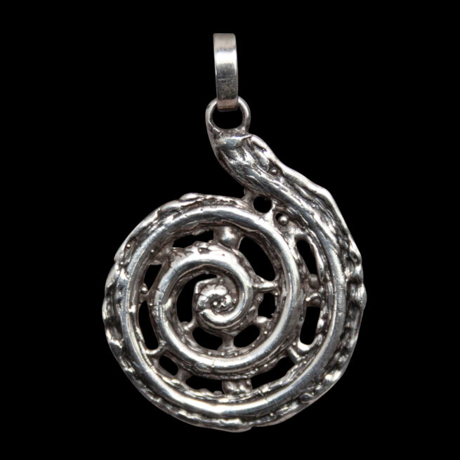 Pendentif Ammonite Argent Sterling – Image 4