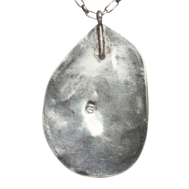 Vintage Navajo Red Coral Pendant - Image 4