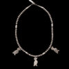 Zuni Inlay Tryptic Bird Necklace - Image 2