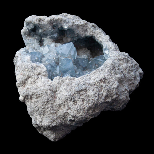 Large Celestite Cluster Specimen – Image 3