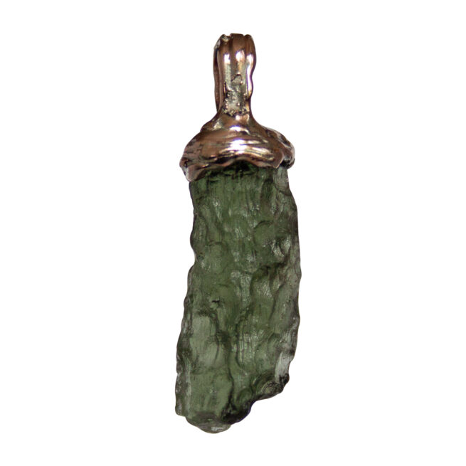 Pendentif Moldavite Or 9 Carats – Image 3