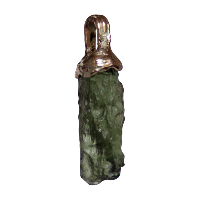 Pendentif Moldavite Or 9 Carats – Image 4
