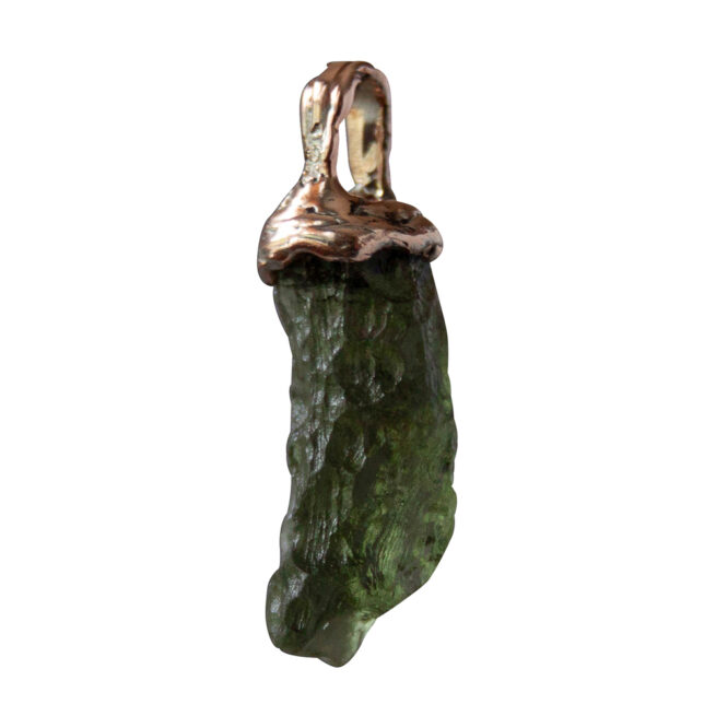 Pendentif Moldavite Or 9 Carats – Image 5