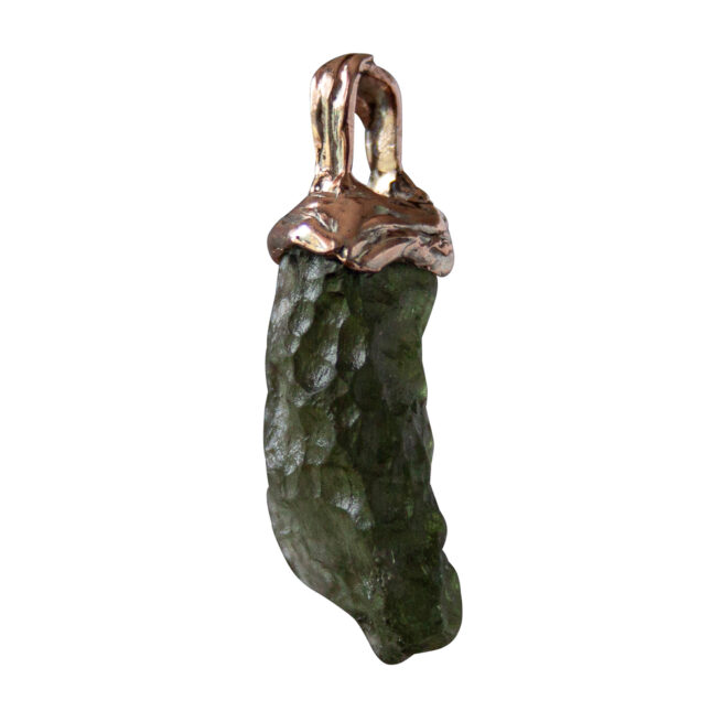Pendentif Moldavite Or 9 Carats – Image 6