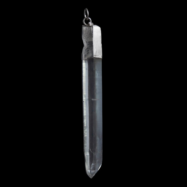 Pendentif Argent Quartz Laser – Image 2
