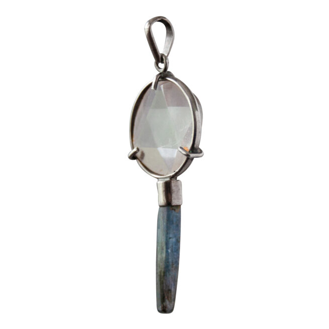 Pendentif Kyanite Hexagramme Quartz – Image 4