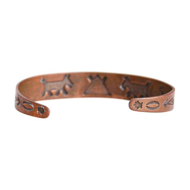 Bracelet Cuivre Années 40 Fred Harvey – Image 4
