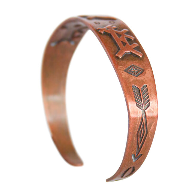 Bracelet Cuivre Années 40 Fred Harvey – Image 5