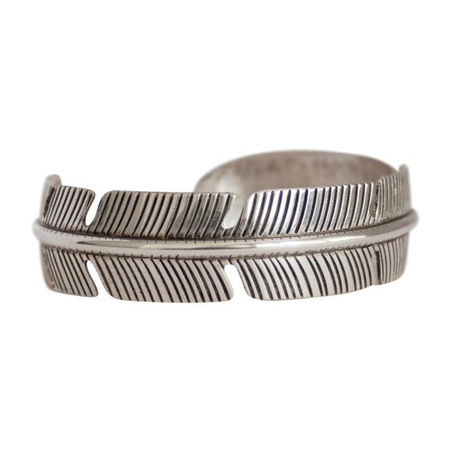 Douglas Etsitty Feather Bracelet - Image 2